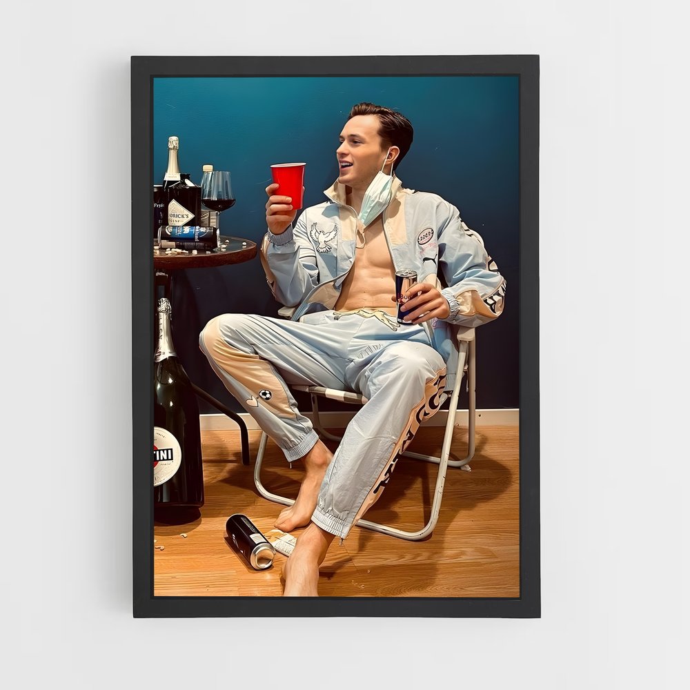 Poster Le Détenteur de Verre – affiche Athlétisme (vue 2)
